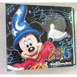 Walt Disney World 2016 Photo Album 200 4x6 Photos & Planner Music Magic Memories